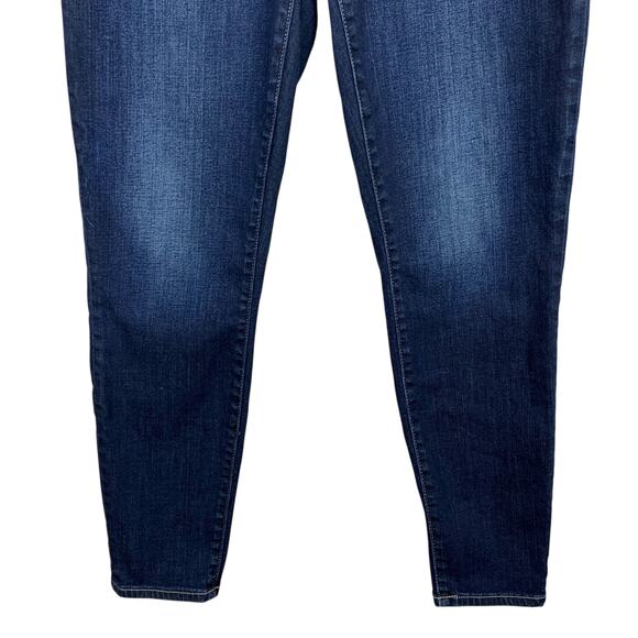Lucky Brand Ava Mid Rise Skinny Jeans Stretchy Blue Dark Wash Women’s 8 29 - Picture 3 of 10